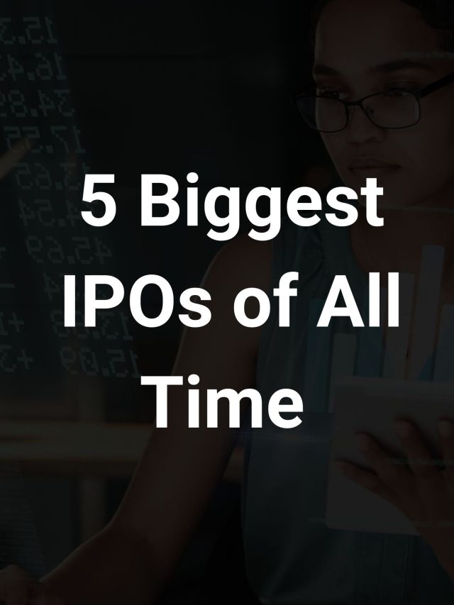 5 Biggest IPOs of All Time