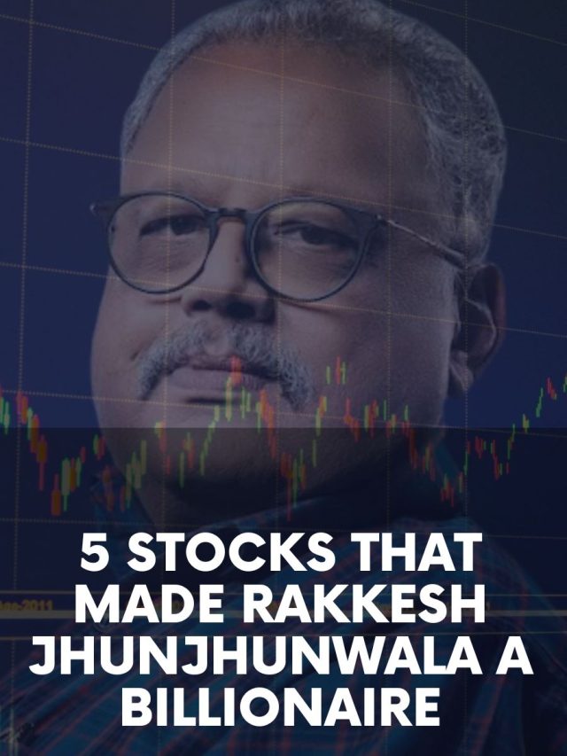 5 Stocks that made Rakkesh Jhunjhunwala a Billionaire