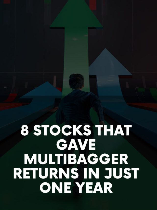 8 Stocks that Gave Multibagger Returns in Just One Year