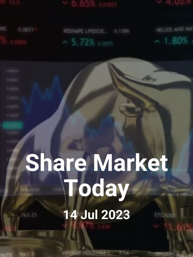 Share Market Today: 14-Jul-2023