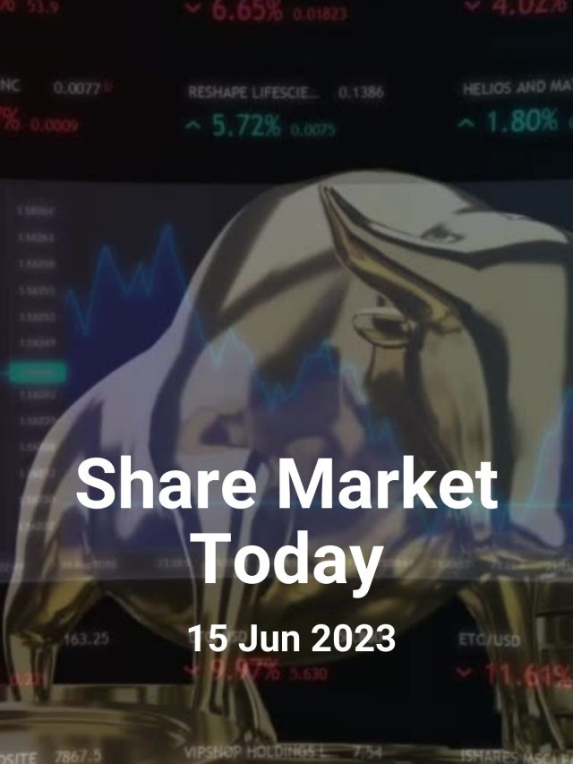 Share Market Today: 15-Jun-2023