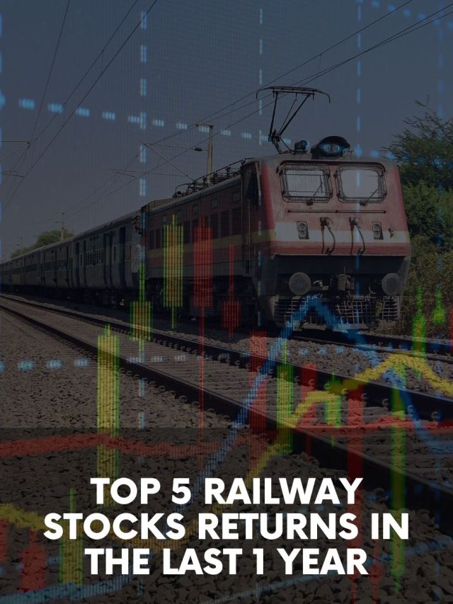 Top 5 Railway Stocks Returns in the Last 1 Year