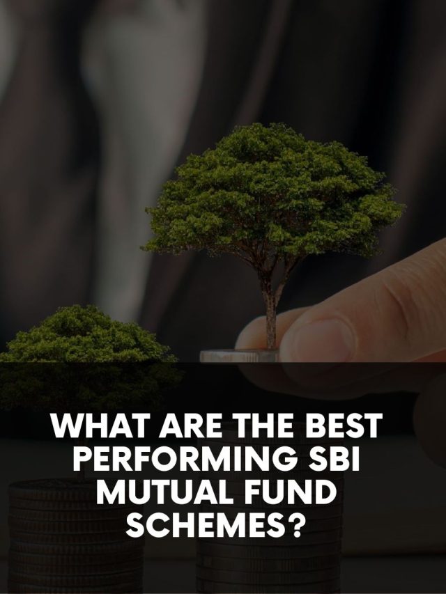 What are the Best Performing SBI Mutual Fund Schemes?