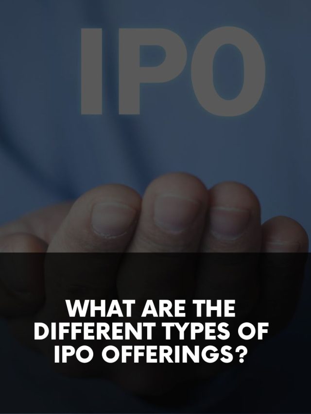 What are the Different Types of IPO Offerings?