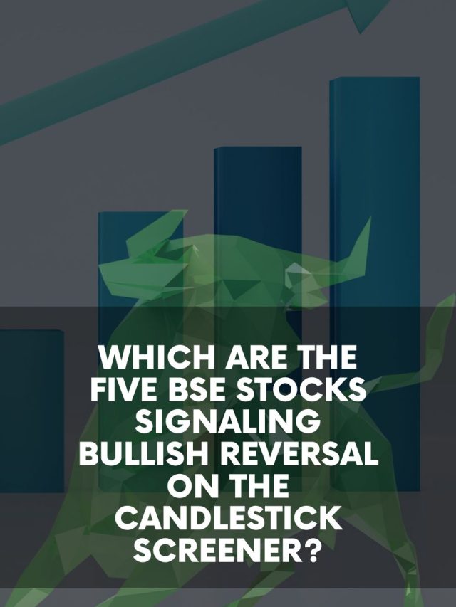 Which are the five BSE stocks signaling bullish reversal on the candlestick screener?